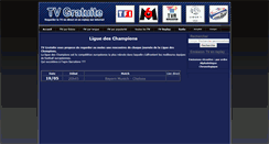 Desktop Screenshot of liguedeschampions.tv-gratuite.com